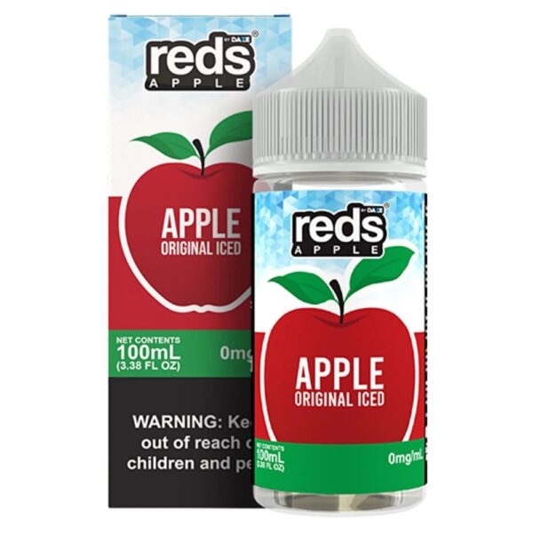 7 Daze – Reds Apple Iced 100mL