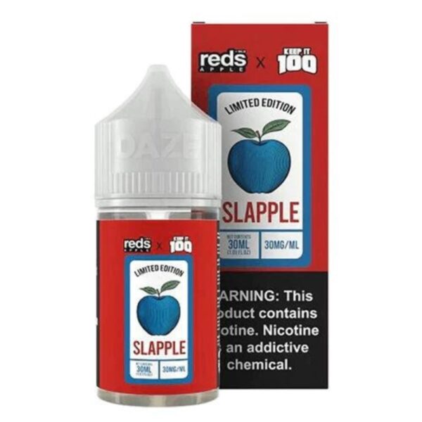 7 Daze Reds x Keep It 100 Salts – Slapple 30mL