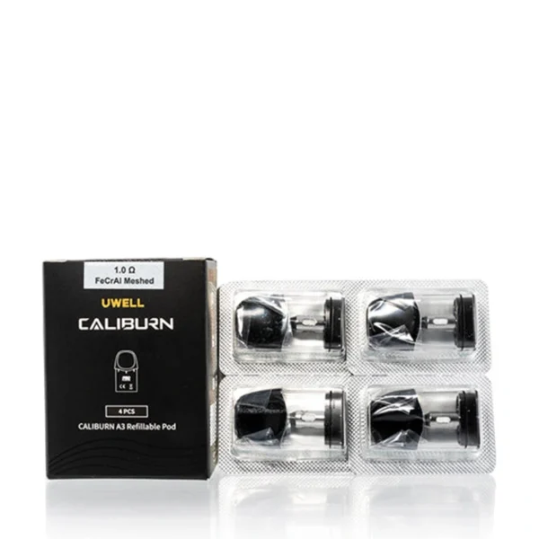 Uwell Caliburn A3 / AK3 Replacement Pods – 4 Pack