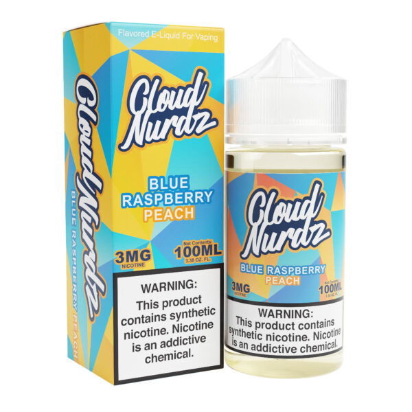 Cloud Nurdz TFN – Blue Raspberry Peach 100mL