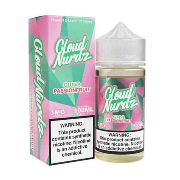 Cloud Nurdz TFN – Guava Passionfruit (Pink Guava) 100mL