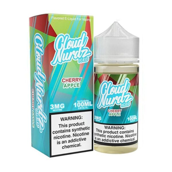 Cloud Nurdz TFN ICED – Cherry Apple 100mL