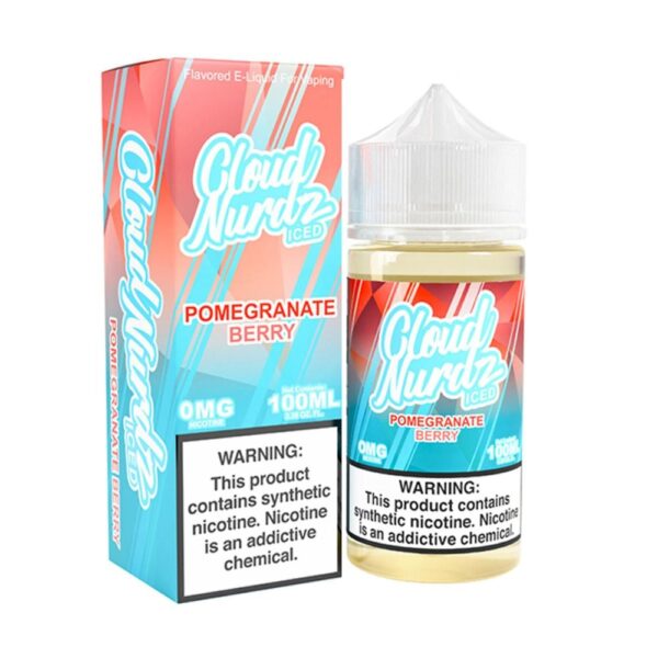 Cloud Nurdz TFN ICED – Pomegranate Berry 100mL