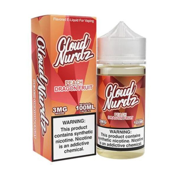 Cloud Nurdz TFN – Peach Dragonfruit 100mL