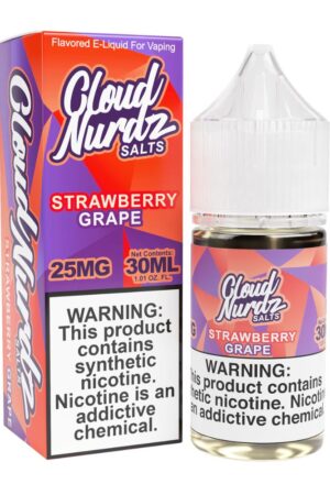 Cloud Nurdz TFN Salts – Strawberry Grape 30mL