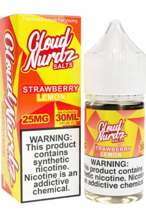 Cloud Nurdz TFN Salts – Strawberry Lemon 30mL