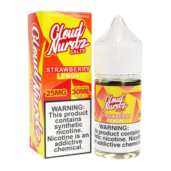 Cloud Nurdz TFN Salts – Strawberry Lemon 30mL