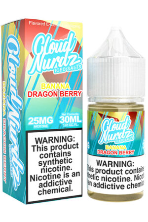 Cloud Nurdz TFN Salts ICED – Banana Dragonberry 30mL