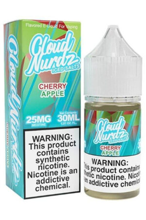 Cloud Nurdz TFN Salts ICED – Cherry Apple 30mL