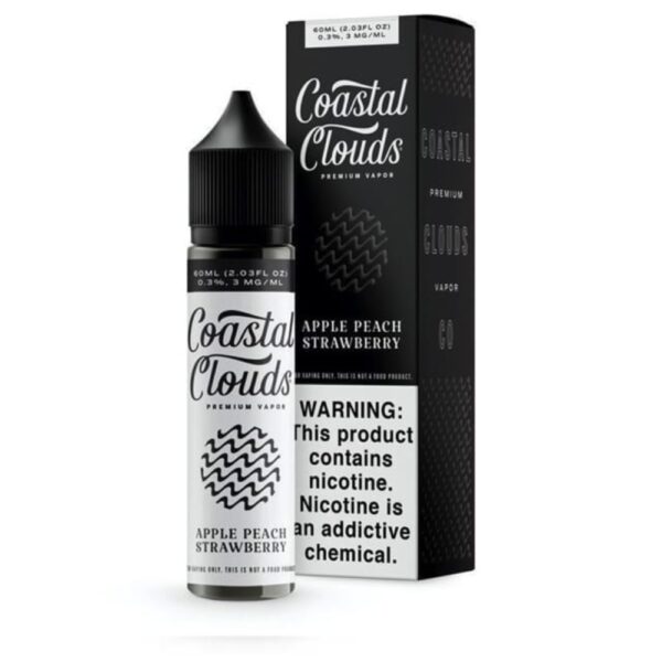 Coastal Clouds TFN – Apple Peach Strawberry 60mL