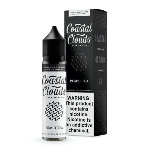 Coastal Clouds TFN – Peach Tea 60mL