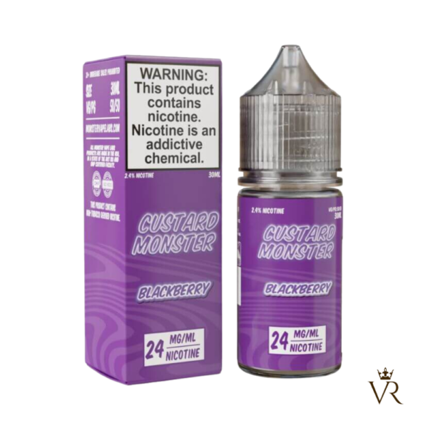 Custard Monster Salt TFN – Blackberry 30mL