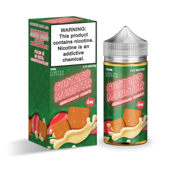 Custard Monster TFN –  Gingerbread Crunch 100mL