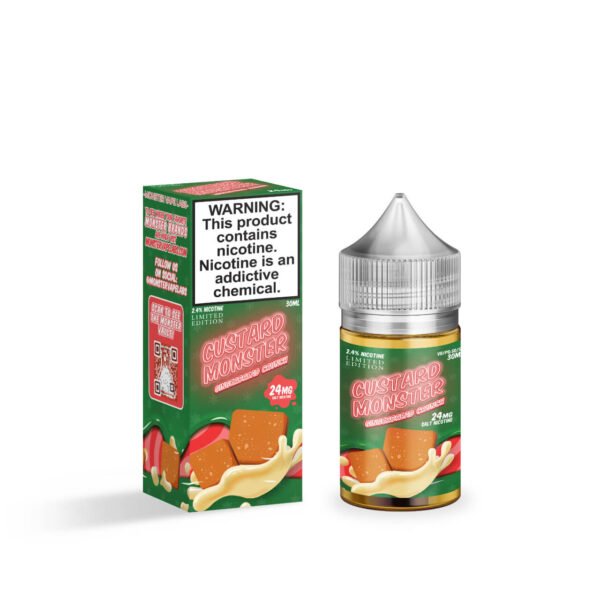 Custard Monster Salt TFN –  Gingerbread Crunch 30mL