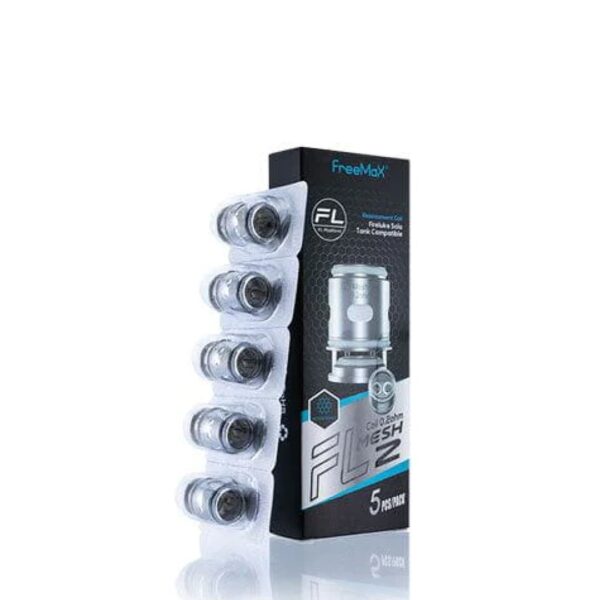FreeMax Fireluke Solo FL Mesh Replacement Coils – 5 Pack