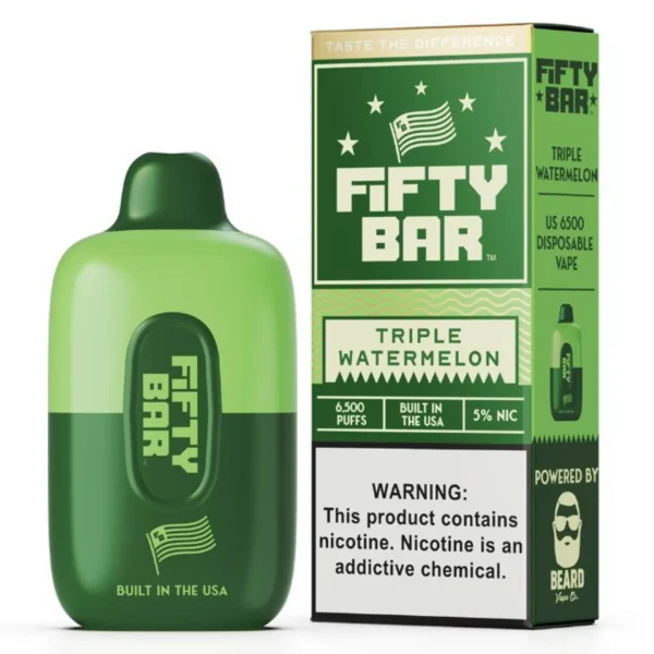 Fifty Bar Disposable Vape | 6500 Puffs - Image 7