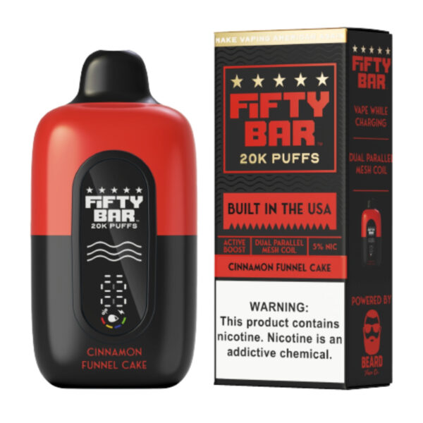 Fifty Bar V2 Disposable Vape | 20000 Puffs - Image 9