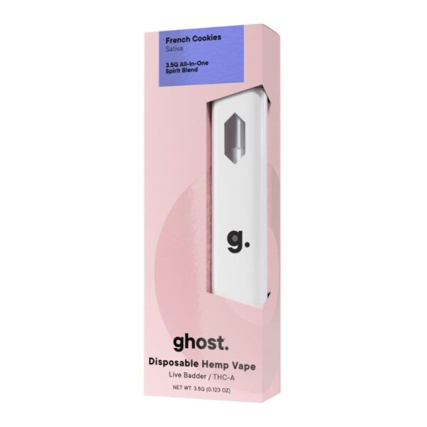 Ghost – Spirit Blend THC-A Live Badder Disposable | 3.5G - Image 3