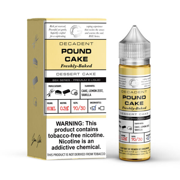 Glas Basix TFN – Pound Cake 60mL