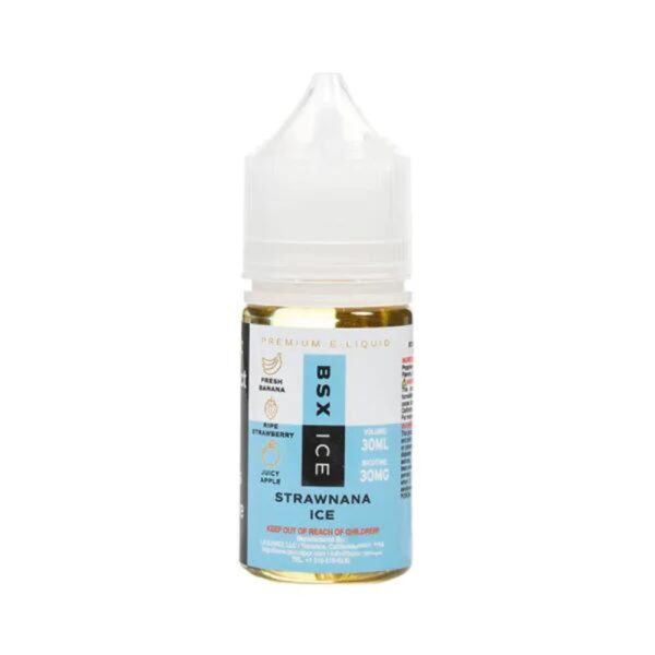 Glas Basix TFN Salts – Strawnana Ice 30mL