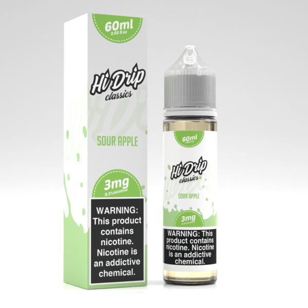 Hi-Drip Classics – Sour Apple 60mL