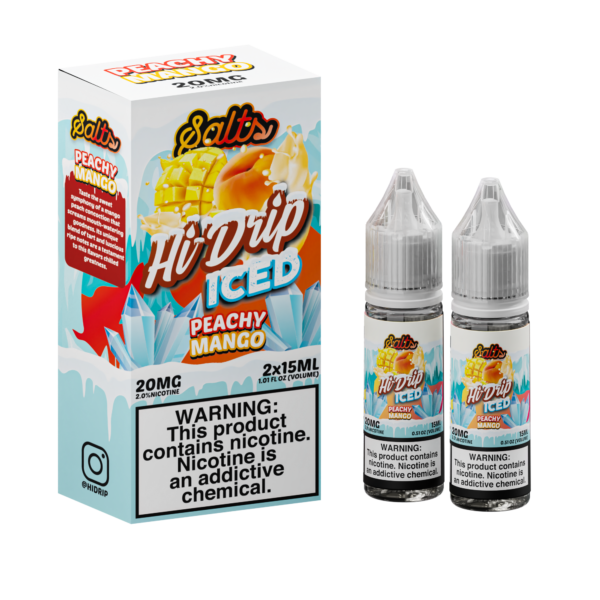 Hi-Drip Salts – Peachy Mango ICED 30mL