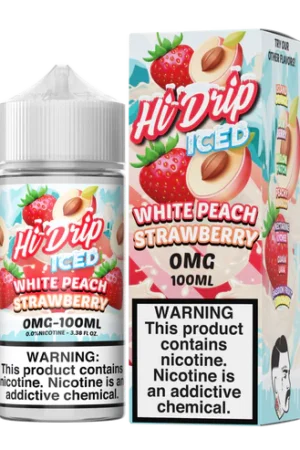 Hi-Drip ICED – White Peach Strawberry 100mL