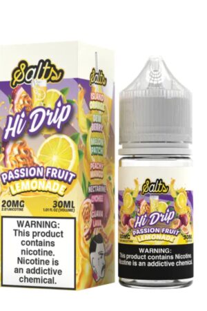 Hi-Drip Salts – Passion Fruit Lemonade 30mL