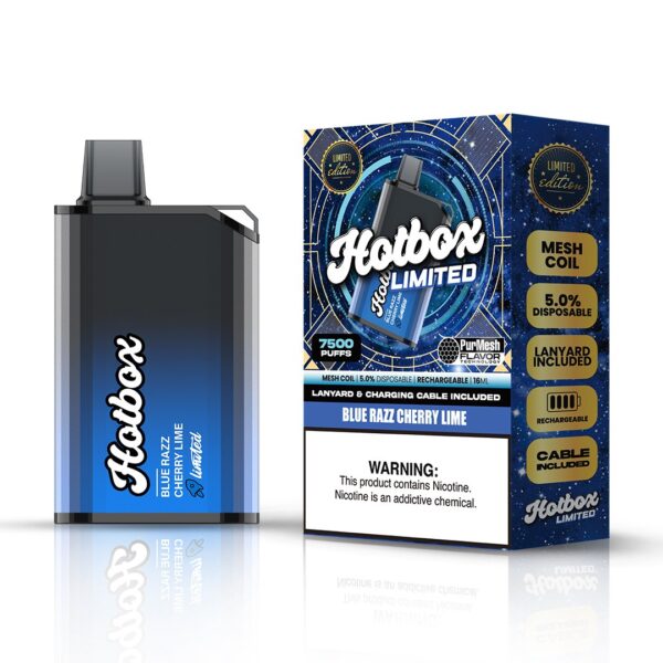 Hotbox Limited Disposable Vape | 7500 Puffs - Image 2