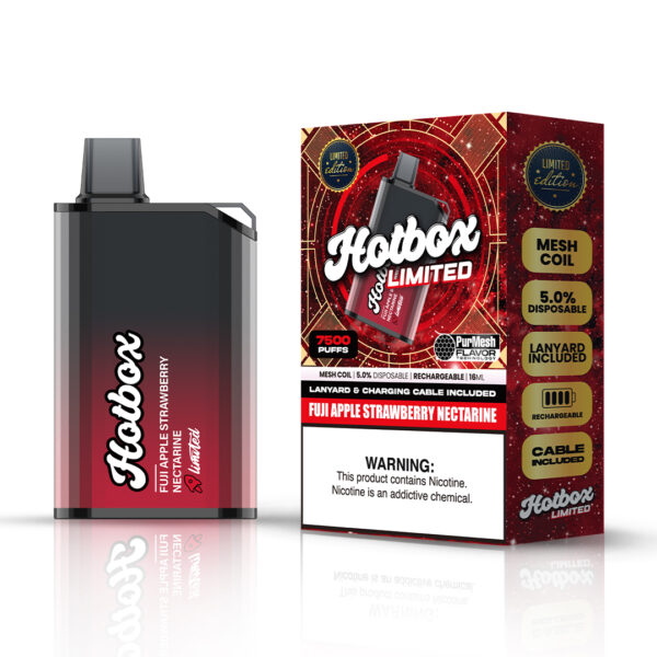 Hotbox Limited Disposable Vape | 7500 Puffs - Image 3