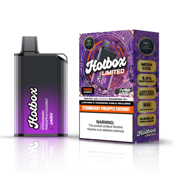 Hotbox Limited Disposable Vape | 7500 Puffs - Image 6