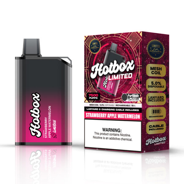 Hotbox Limited Disposable Vape | 7500 Puffs - Image 5