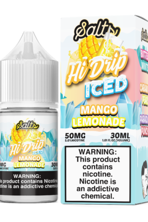 Hi-Drip Salts – Mango Lemonade ICED 30mL