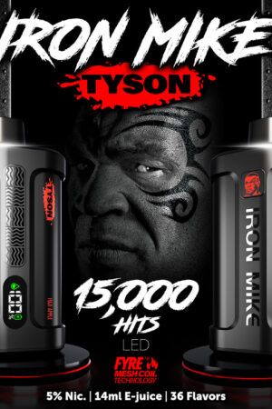 Iron Mike Tyson 15,000 Puff Disposable