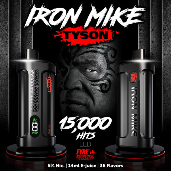 Iron Mike Tyson 15,000 Puff Disposable
