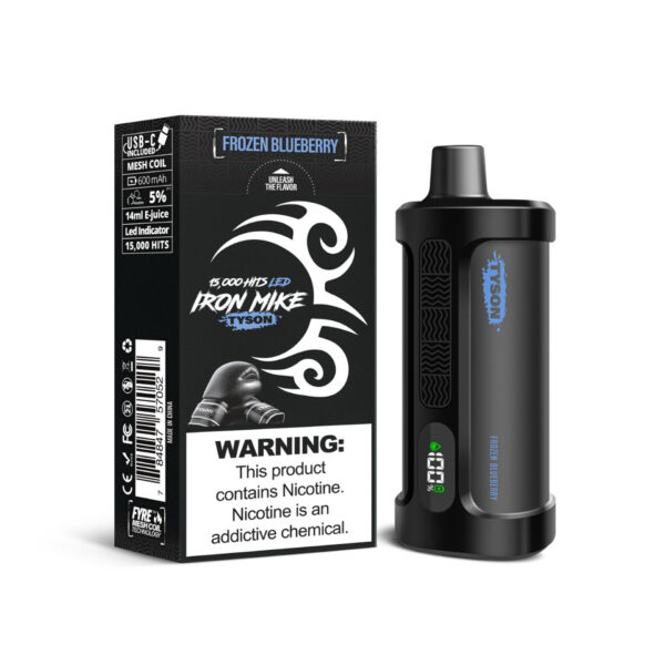 Tyson 2.0 Iron Mike Disposable Vape – 15000 Puffs - Image 13