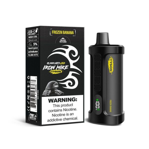 Tyson 2.0 Iron Mike Disposable Vape – 15000 Puffs - Image 5