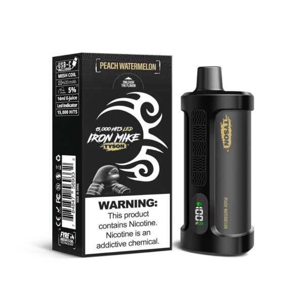 Tyson 2.0 Iron Mike Disposable Vape – 15000 Puffs - Image 3