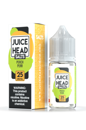 Juice Head Salts – Peach Pear 30mL