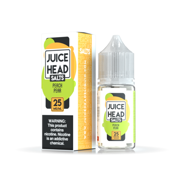 Juice Head Salts – Peach Pear 30mL
