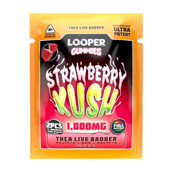 Looper – THC-A Live Badder Gummies | 2PC