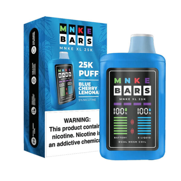 MNKE Bars MNKE XL 25,000 Puff Disposable - Image 3