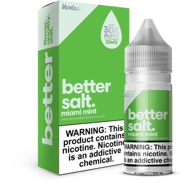 Better Salt by Vapetasia – Miami Mint 30mL