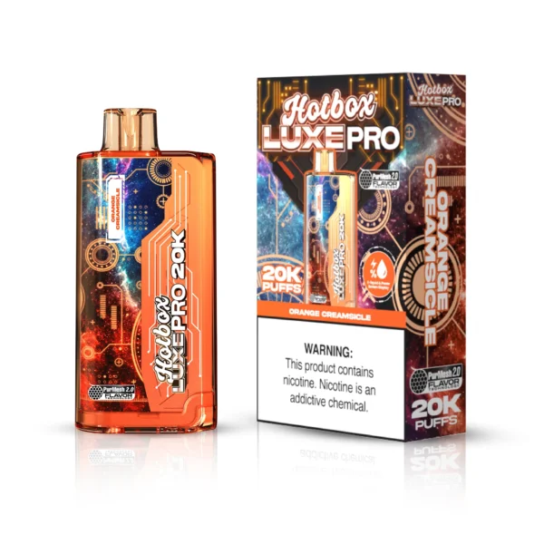 Hotbox Luxe PRO 20K Disposable Vape – 20K Puffs - Image 8