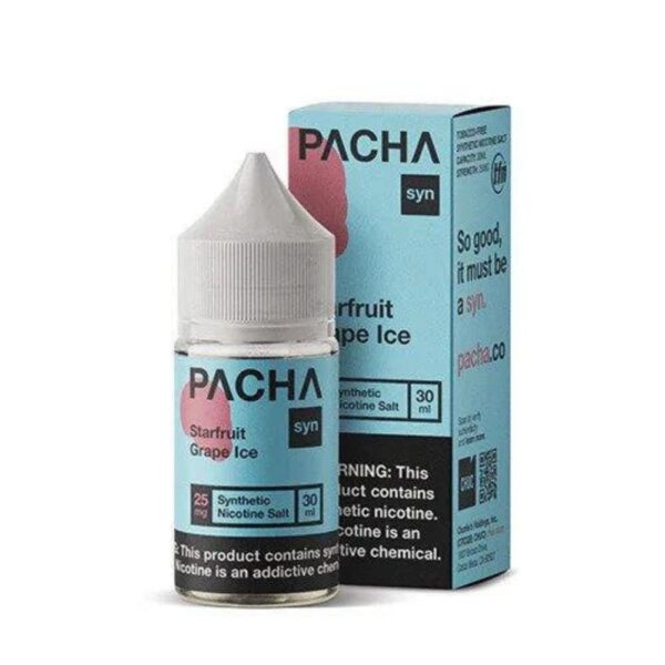 Pachamama TFN Salts – Starfruit Grape ICE 30mL