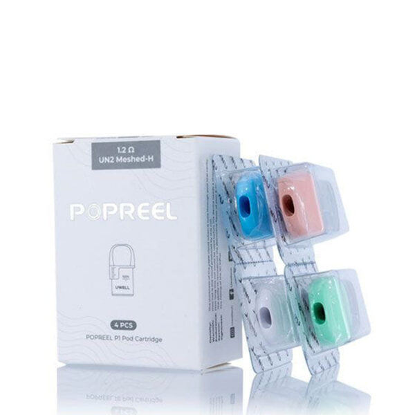 Uwell POPREEL P1 Replacement Pods – 4 Pack - Image 3