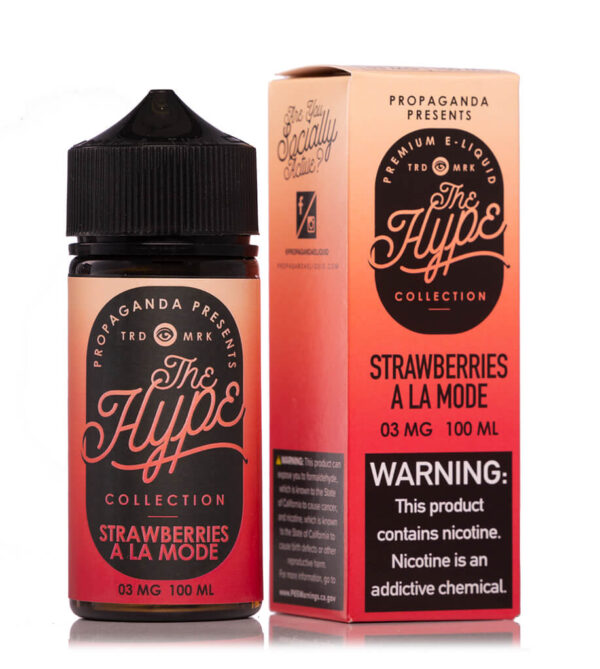 Propaganda The Hype TFN – Strawberries A La Mode 100mL