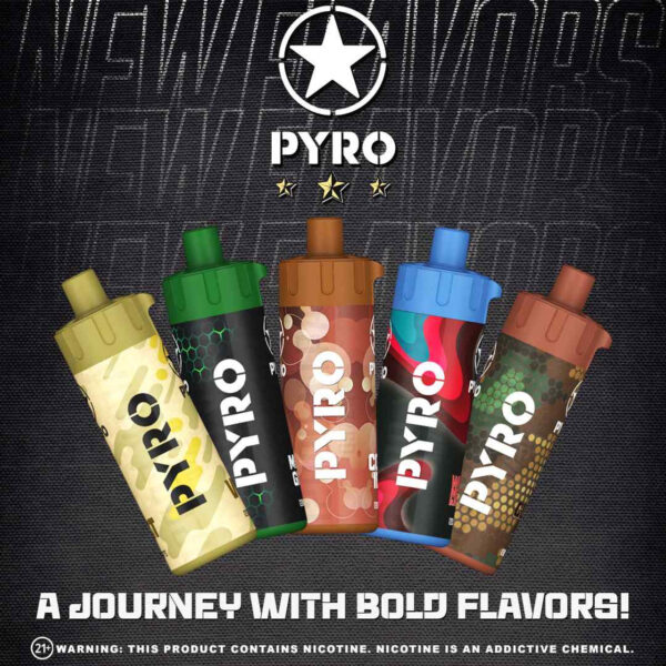 Pyro Heavy Duty 12,000 Puff Disposable 5MG - Image 2