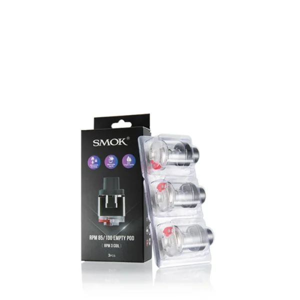 SMOK RPM 85 / 100 Replacement Pods – 3 Pack