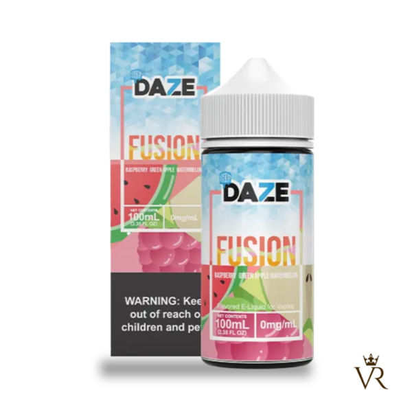 7 Daze Fusion TFN – Raspberry Green Apple Watermelon ICED 100mL